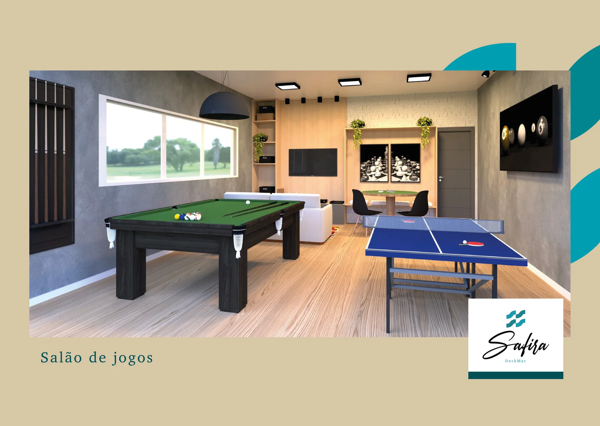 Sala de Jogos Safira